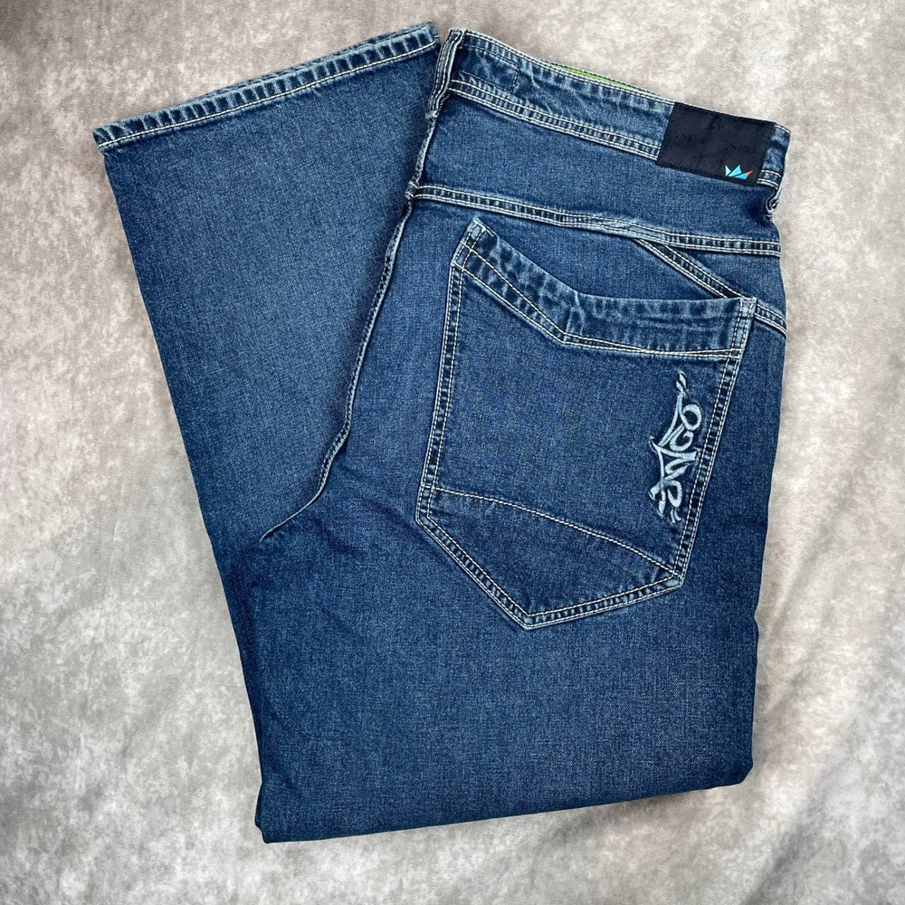 JNCO Modern Classics Pivot Jeans Dark Stone Wide Leg 40x30 J903DS2 21 Inch Leg